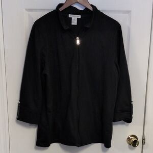 Versatile Black Utility Jacket